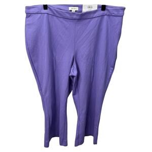 Women's Plus Pants sz 1X Macy's On 34th Lilac NEW # H746